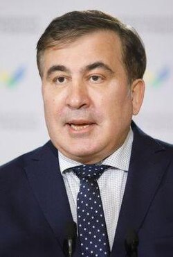Portrait of Mikheil Saakashvili