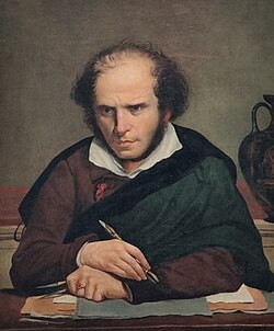 Portrait of Anne-Louis Girodet
