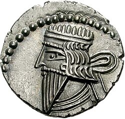 Portrait of Mithridates V of Parthia
