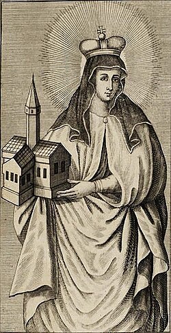 Portrait of Anne of Bohemia, Duchess of Silesia