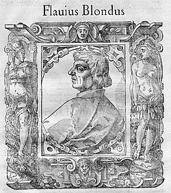 Portrait of Flavio Biondo