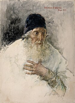 Portrait of Marino Faliero
