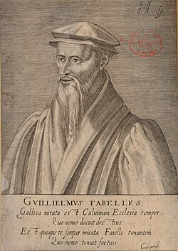 Portrait of William Farel