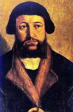 Portrait of Andreas Osiander