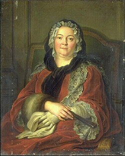 Portrait of Claudine Guérin de Tencin