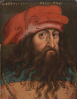 Portrait of Albert IV, Duke of Austria