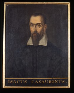 Portrait of Isaac Casaubon