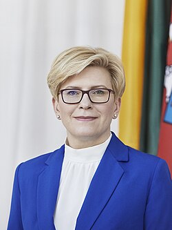 Portrait of Ingrida Šimonytė