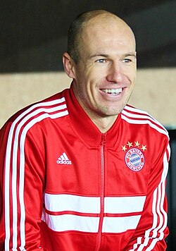 Portrait of Arjen Robben