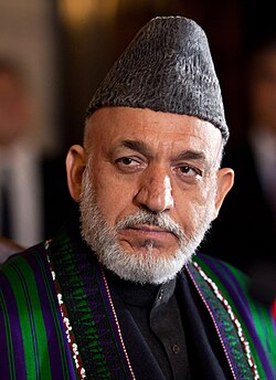 Portrait of Hamid Karzai