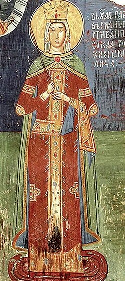 Portrait of Milica Hrebeljanović
