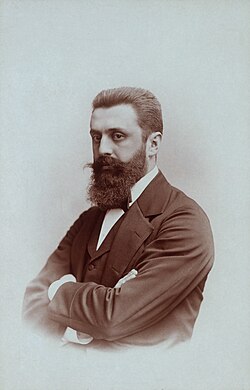 Portrait of Theodor Herzl