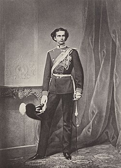 Portrait of Ludwig II of Bavaria