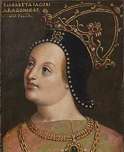 Portrait of Isabella of Aragon