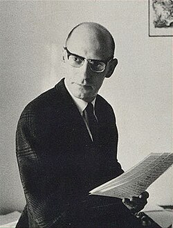 Portrait of Michel Foucault
