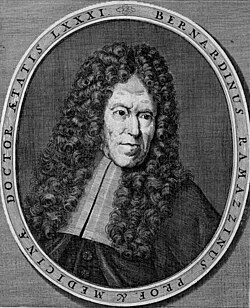 Portrait of Bernardino Ramazzini
