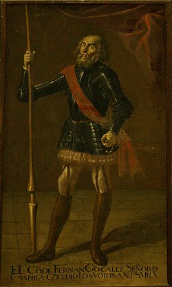 Portrait of Fernán González of Castile