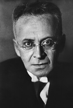 Portrait of Karl Kraus