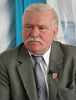 Portrait of Lech Wałęsa