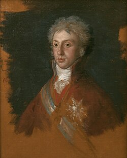 Portrait of Louis of Parma, king of Etruria