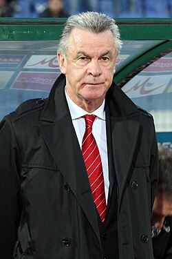 Portrait of Ottmar Hitzfeld