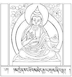 Portrait of Shantideva