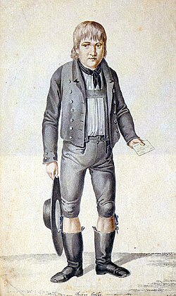 Portrait of Kaspar Hauser