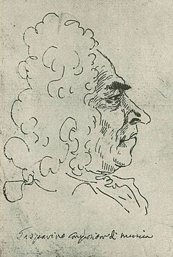 Portrait of Francesco Gasparini