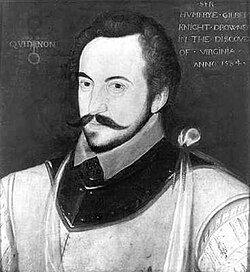 Portrait of Humphrey Gilbert