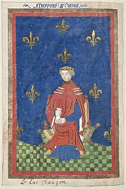 Portrait of Louis III of Naples