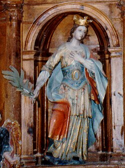 Portrait of Columba of Sens