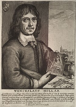Portrait of Wenceslaus Hollar