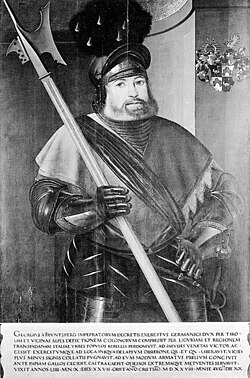 Portrait of Georg von Frundsberg