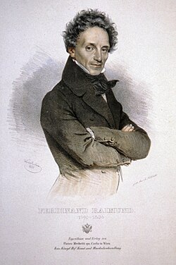 Portrait of Ferdinand Raimund