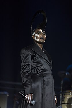 Portrait of Grace Jones