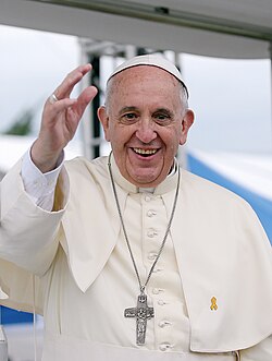 Portrait of Pope Francis