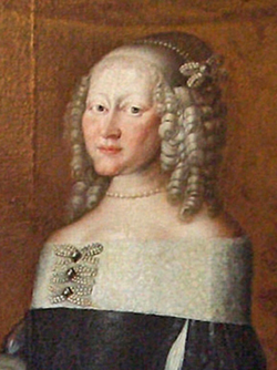 Portrait of Magdalene Sibylle of Brandenburg-Bayreuth