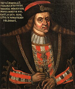Portrait of Eric II, Duke of Pomerania