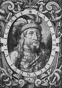 Portrait of Galeazzo II Visconti