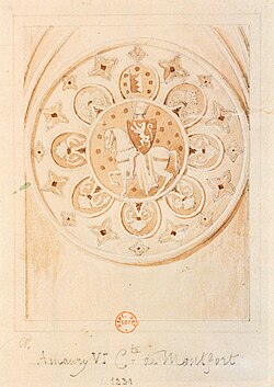 Portrait of Amaury VII de Montfort