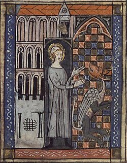 Portrait of Saint Amandus