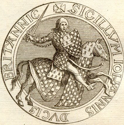Portrait of John II, Duke of Brittany