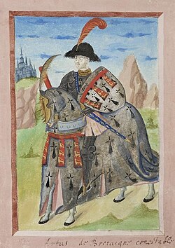 Portrait of Arthur III, Duke of Brittany