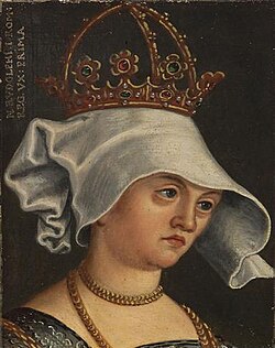 Portrait of Gertrude of Hohenberg