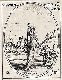 Portrait of Blandina