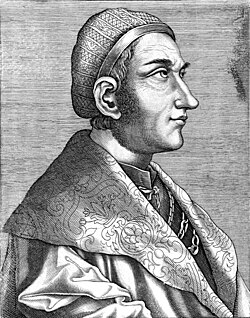Portrait of Regino of Prüm