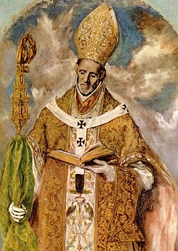 Portrait of Ildephonsus of Toledo