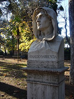 Portrait of Arnold of Brescia