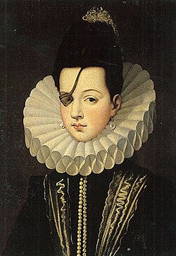 Portrait of Ana de Mendoza, Princess of Eboli