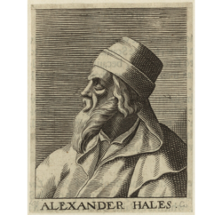 Portrait of Alexander of Hales
